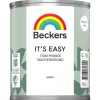 Beckers Its Easy snickerigrund inomhus, vit, 0,75 liter