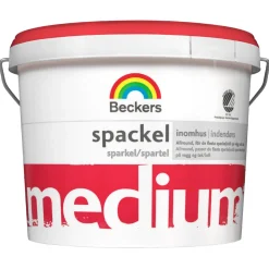 Beckers spackel inomhus medium, ljusgrå