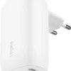 Belkin BoostCharge snabbladdare USB-C 67W, 3 portar