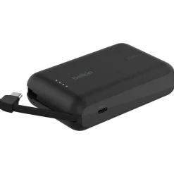 Belkin powerbank 10 000 mAh USB-C med kabel