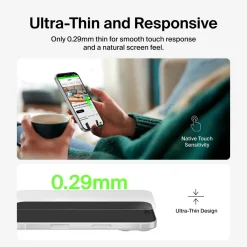 Belkin Recycled InvisiGlass iPhone 17 Pro Max skärmskydd