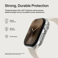 Belkin ScreenForce Bumper för Apple Watch Series 10 / 11, 46 mm