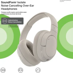 Belkin SoundForm Isolate trådlösa hörlurar over ear