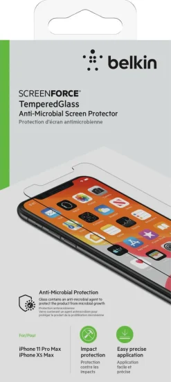 Belkin TemperedGlass för iPhone 11 Pro Max, skärmskydd
