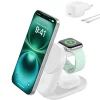 Belkin UltraCharge 3 in 1 vikbar Qi2-laddare, 25W