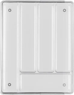 Besticklåda plast justerbar, 29-50 x 36,5 x 5,5 cm