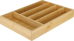 Besticklåda bambu 25,5 x 36 x 5,5 cm