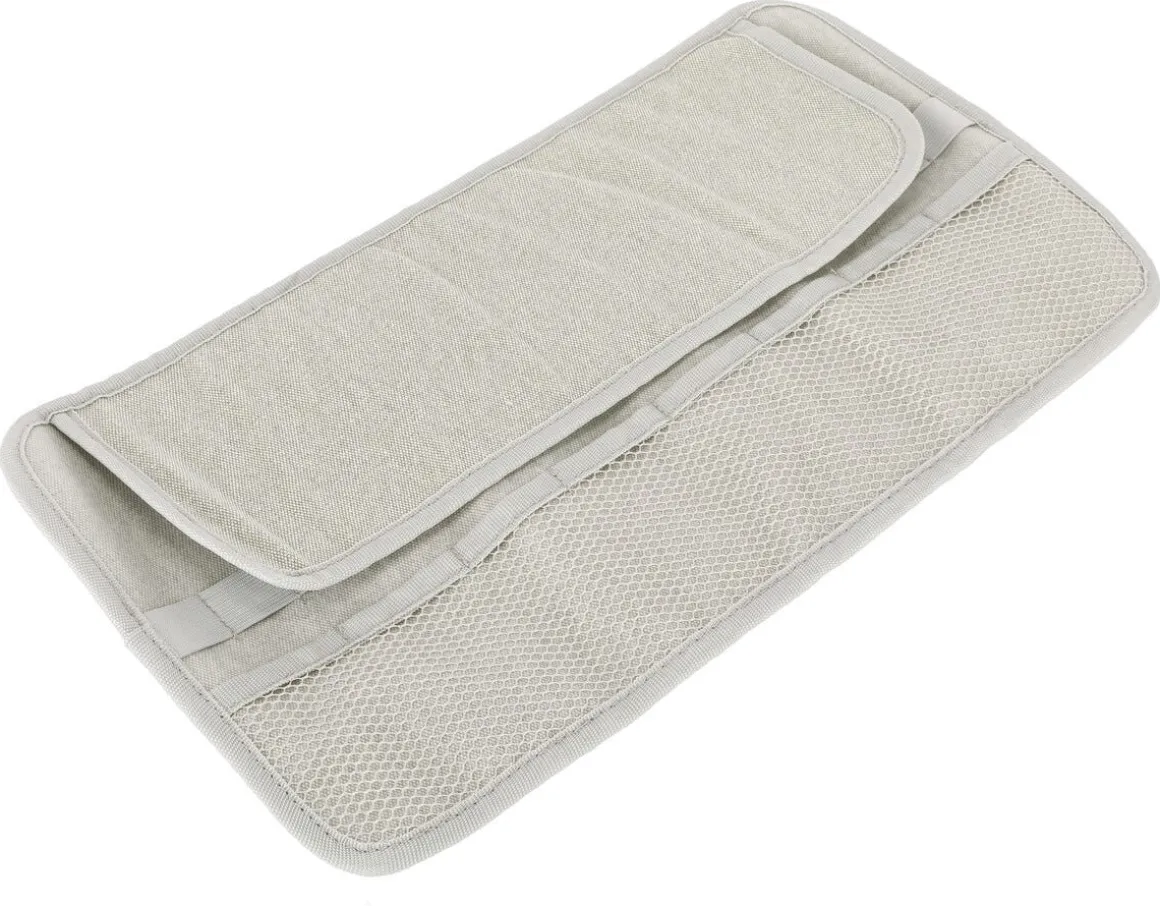 Besticklinda till picknickkorgen, beige