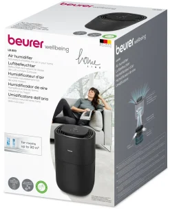 Beurer LB 200 luftfuktare med tyst nattläge, 30 m2