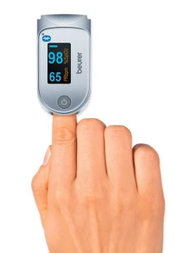 Beurer Pulsoximeter PO 60 Bluetooth, syremätare