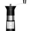 Bialetti kaffekvarn manuell 6 malningsgrader svart