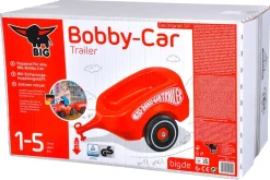BIG Bobby Car Släp röd, från 1 år