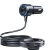 Billaddare 5-i-1, 12 V, 24 V, USB-C, USB-A, 98 W