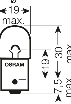 Billampa Osram BA15s, R10W