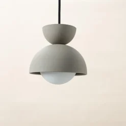 Birk hängande fönsterlampa metall 15 cm svart, Northlight