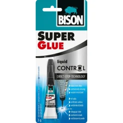 Bison Control superlim, transparent, 3 gram
