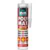 Bison Poly Max Crystal Express montagelim utomhus, 300 g