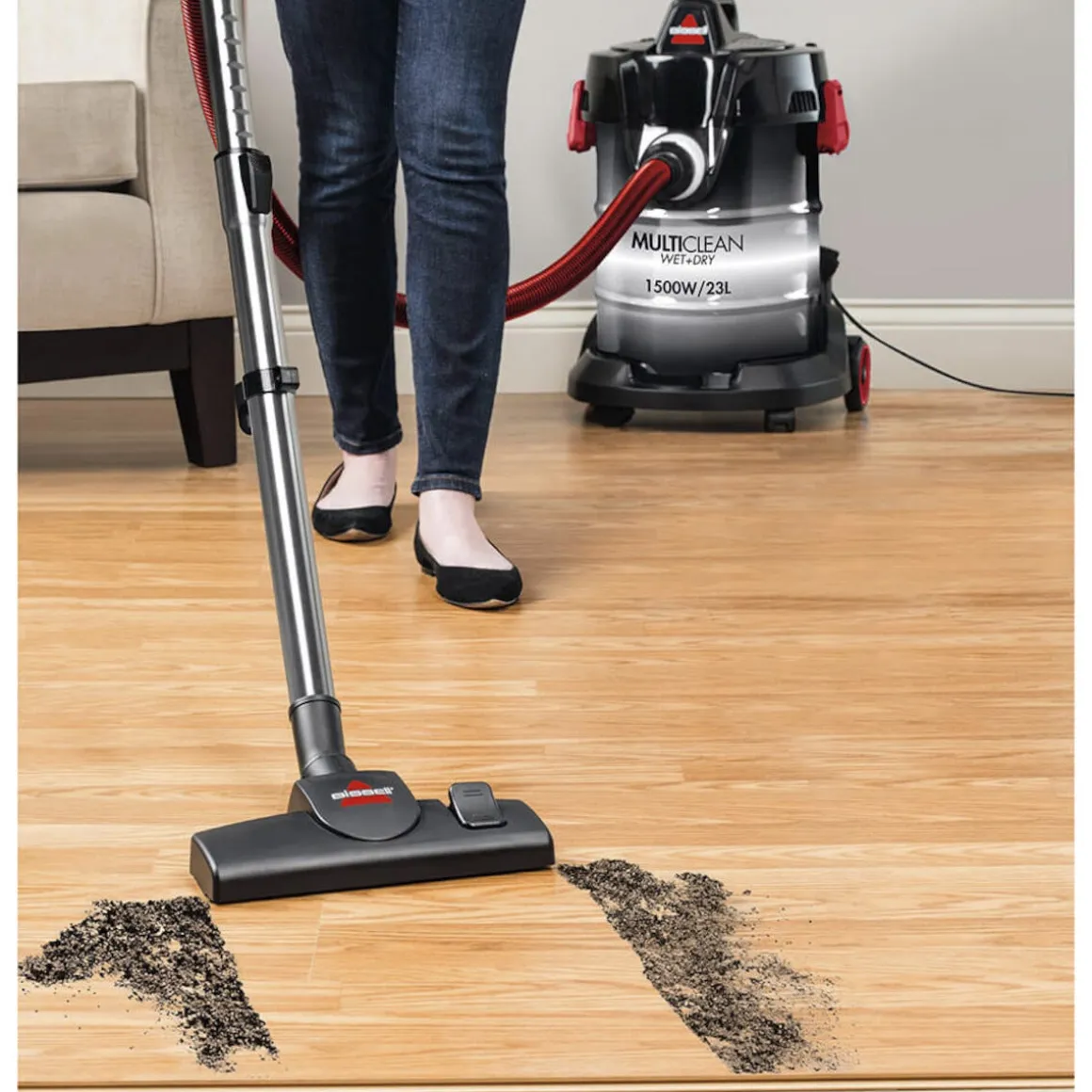 Bissell MultiClean Wet & Dry grovdammsugare, 1500 W