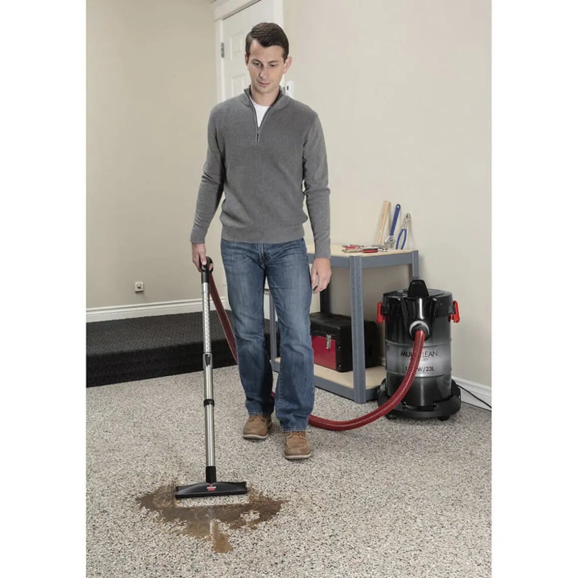 Bissell MultiClean Wet & Dry grovdammsugare, 1500 W