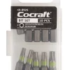 Bitssats Cocraft 25 mm, 10 delar