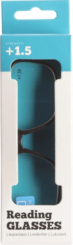 Blåljus läsglasögon, brun
