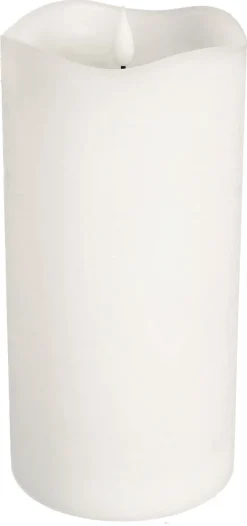 Blockljus LED batteriljus med timer, vit