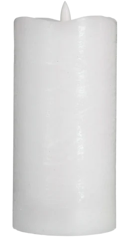Blockljus LED batteriljus med timer, vit