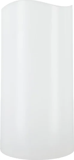 Blockljus LED med timer utomhus, vitt, Northlight