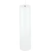 Blockljus LED Slim med timer, vit, Northlight, diameter 5 cm