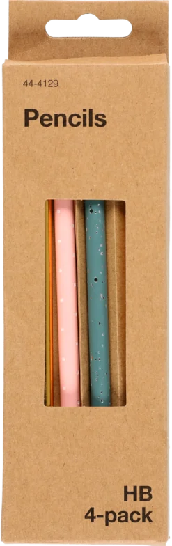 Blyertspennor 4-pack