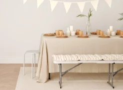 Bänk utomhus, hopfällbar 3 sittplatser