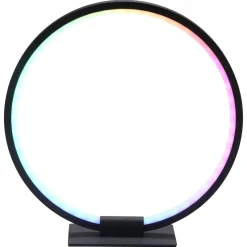 Bordslampa Neon Ring RGB med färgeffekter, 27 cm