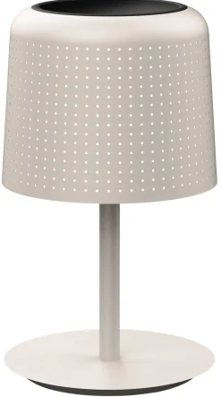 Bordslampa solcell metall 15 x 25 cm