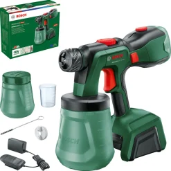 Bosch AdvancedSpray 18V-500 färgspruta med 1 batteri