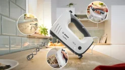 Bosch Ergomixx elvisp med stavmixer och degkrokar, 750 W