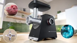 Bosch MFWS682B köttkvarn, elektrisk, med tillbehör