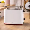 Bosch MyMoment brödrost 2 skivor, vit, TAT3M121