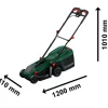 Bosch Rotak 18V-32 gräsklippare, med batteri