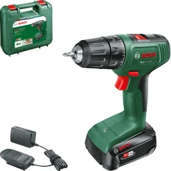 Bosch skruvdragare och grästrimmer set med batteri