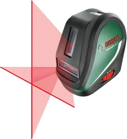 Bosch UniversalLevel 3 krysslaser röd