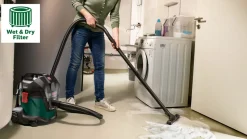 Bosch UniversalVac 15 grovdammsugare med tillbehör