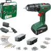 Bosch 18V skruvdragare med slag, box och 241 tillbehör
