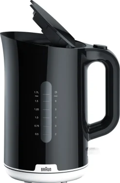 Braun Breakfast 1 vattenkokare WK1100BK, svart, 1,7 l