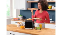 Braun Breakfast 1 brödrost 2 skivor, svart, HT1010BK