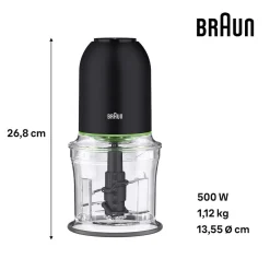 Braun MultiPractic 3 hackare och iskross CH3011BK