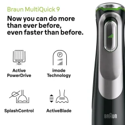 Braun MultiQuick 9 stavmixer, MQ9135XI