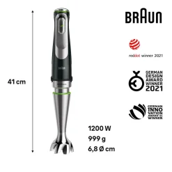 Braun MultiQuick 9 stavmixer, MQ9135XI