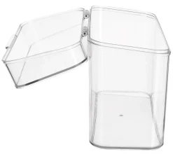 Brödlåda för hårt bröd, plast, 20 x 9 x 14 cm