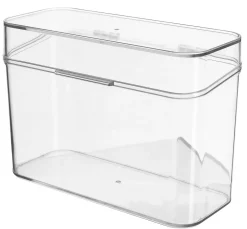 Brödlåda för hårt bröd, plast, 20 x 9 x 14 cm