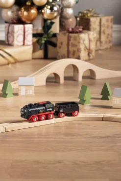 Brio batteridrivet tåg med ånga 33884, från 3 år